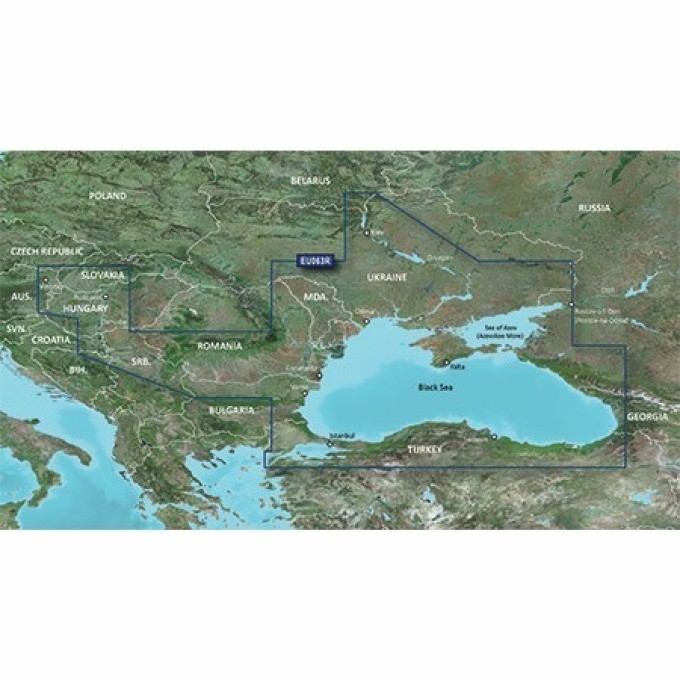 Карта GARMIN Черное море, Азовское море g3 HXEU063R Карта GARMIN Черное море, Азовское море g3 HXEU063R