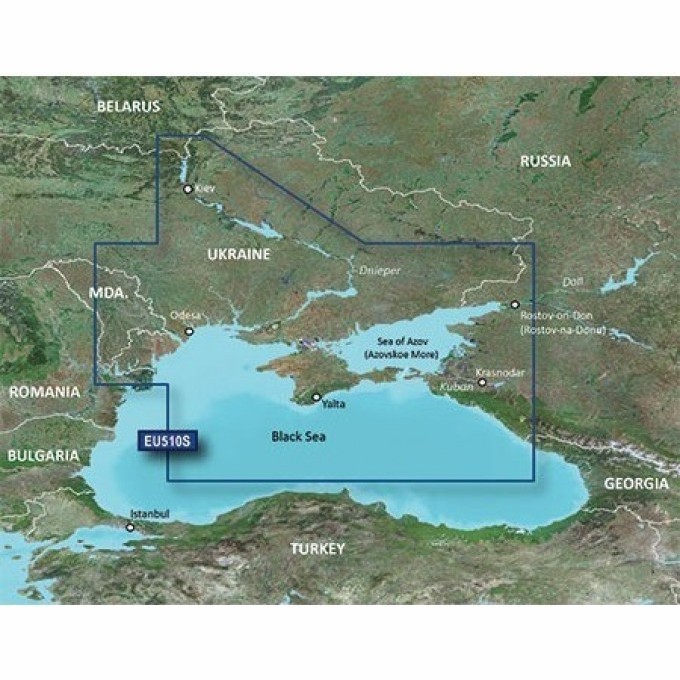 Карта GARMIN Черное море, Азовское море g3 Vision VEU063R Карта GARMIN Черное море, Азовское море g3 Vision VEU063R
