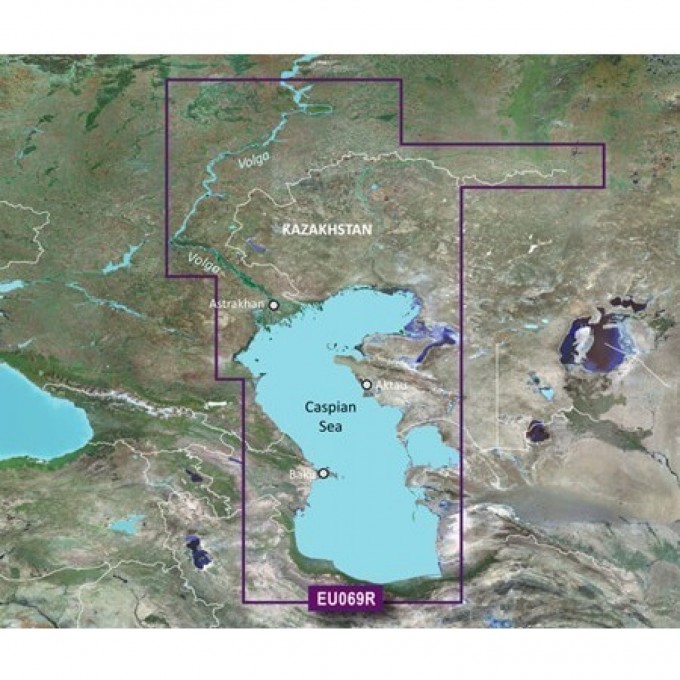 Карта GARMIN Каспийское море, Ульяновск, Орск g3 HXEU069R Карта GARMIN Каспийское море, Ульяновск, Орск g3 HXEU069R