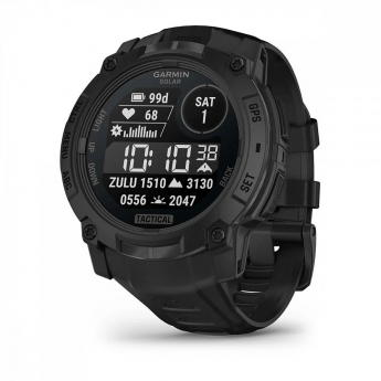 Смарт-часы GARMIN INSTINCT 3 (50 мм) Solar Tactical Edition черный с черным ремешком